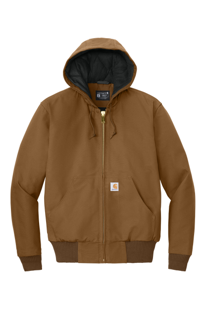 Carhartt® Quilted-Flannel-Lined Duck Active Jac