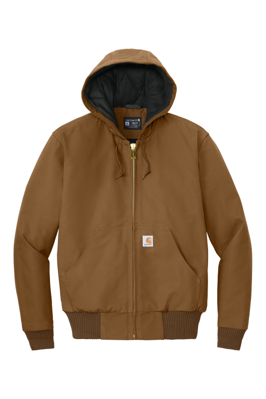 Carhartt® Quilted-Flannel-Lined Duck Active Jac